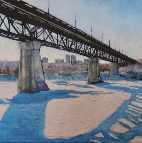  High Level at -35 16 x 16 Oil on Canvas$320Sold