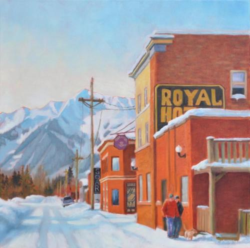 The Royal - Sold20 x 20 Oil on Canvas